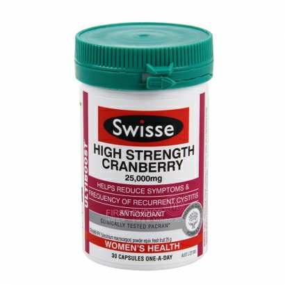 swisse 澳洲swisse蔓越莓胶囊 海外本土原版