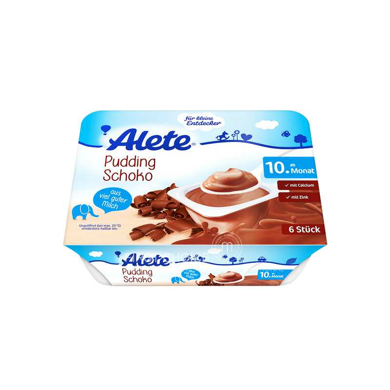 nestle 德国雀巢alete系列巧克力布丁酸奶 海外本土原版