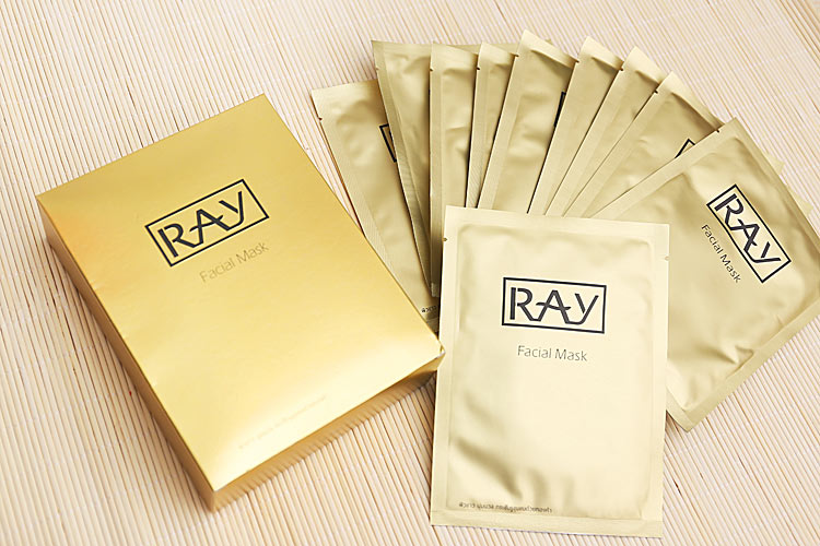RAY 泰国RAY蚕丝面膜10片\/盒 海外本土原版