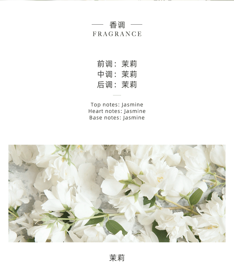 POACHERMAN 柏世曼臻选香水-茉莉花 30ml