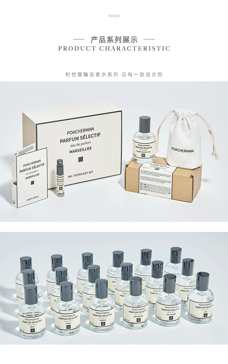 POACHERMAN 柏世曼臻选香水-红茶 30ml