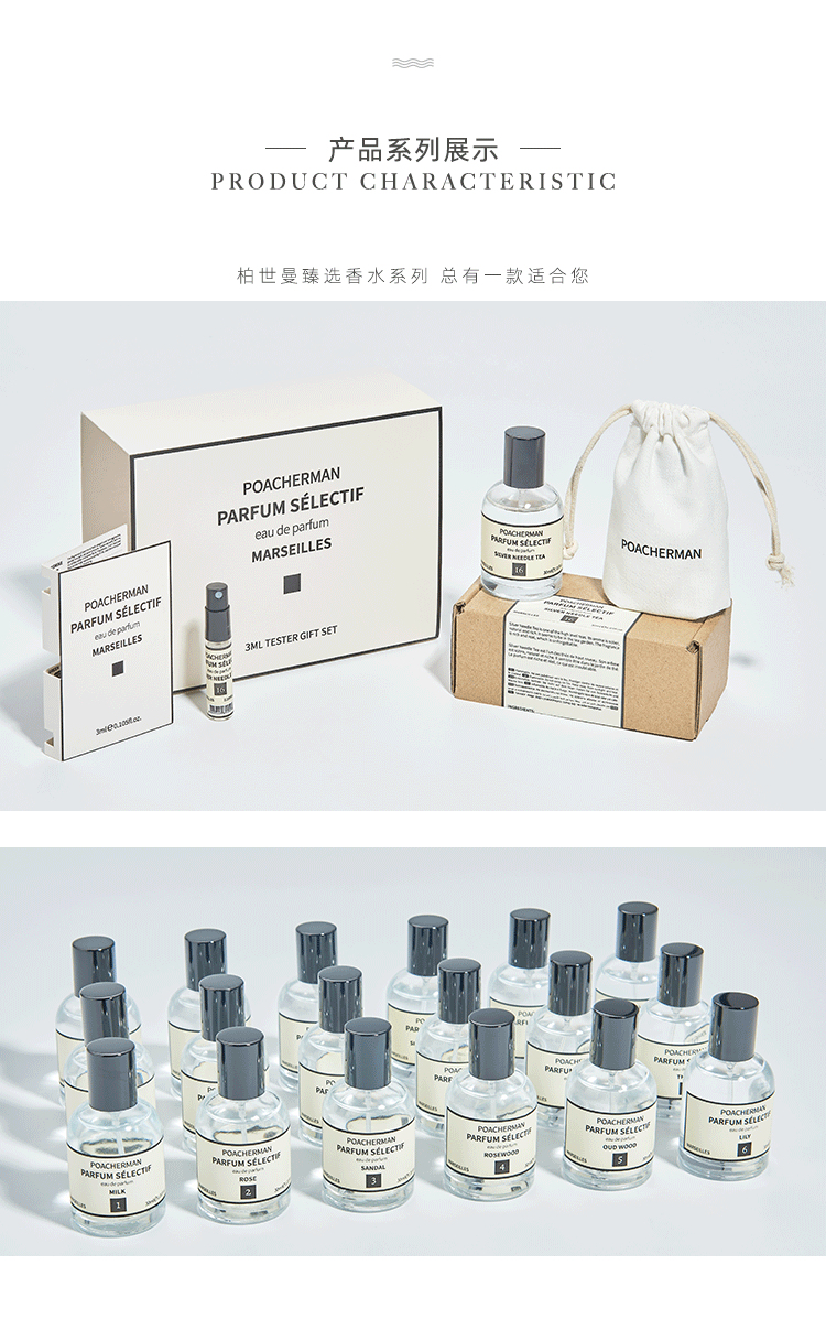 POACHERMAN 柏世曼臻选香水-乌龙茶 30ml