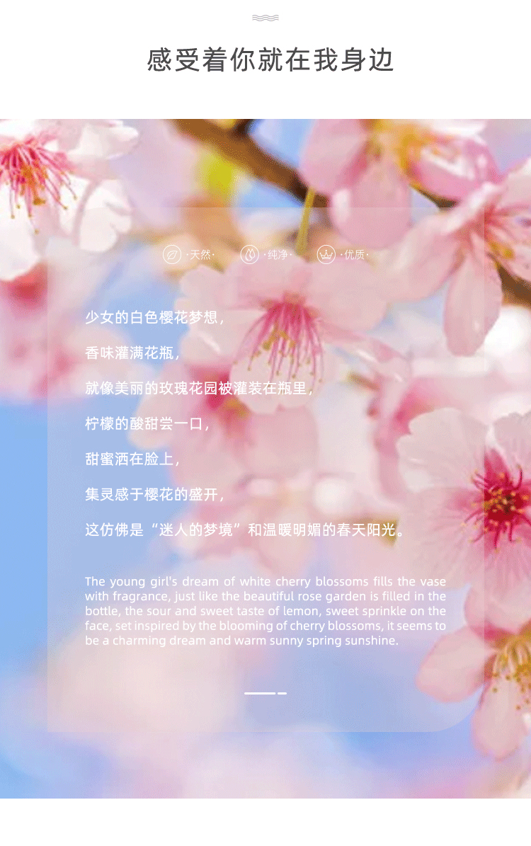 POACHERMAN 柏世曼臻选香水-白色樱花 30ml