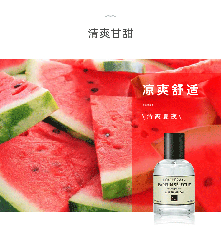 POACHERMAN 柏世曼臻选香水-西瓜 30ml