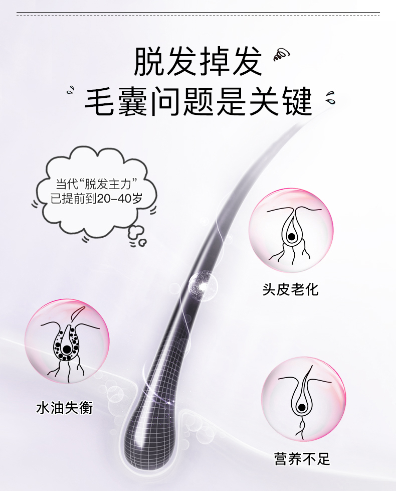MOIST DIANE 日本黛丝恩致美育发洗发水控油防脱型450ml 海外本土原版