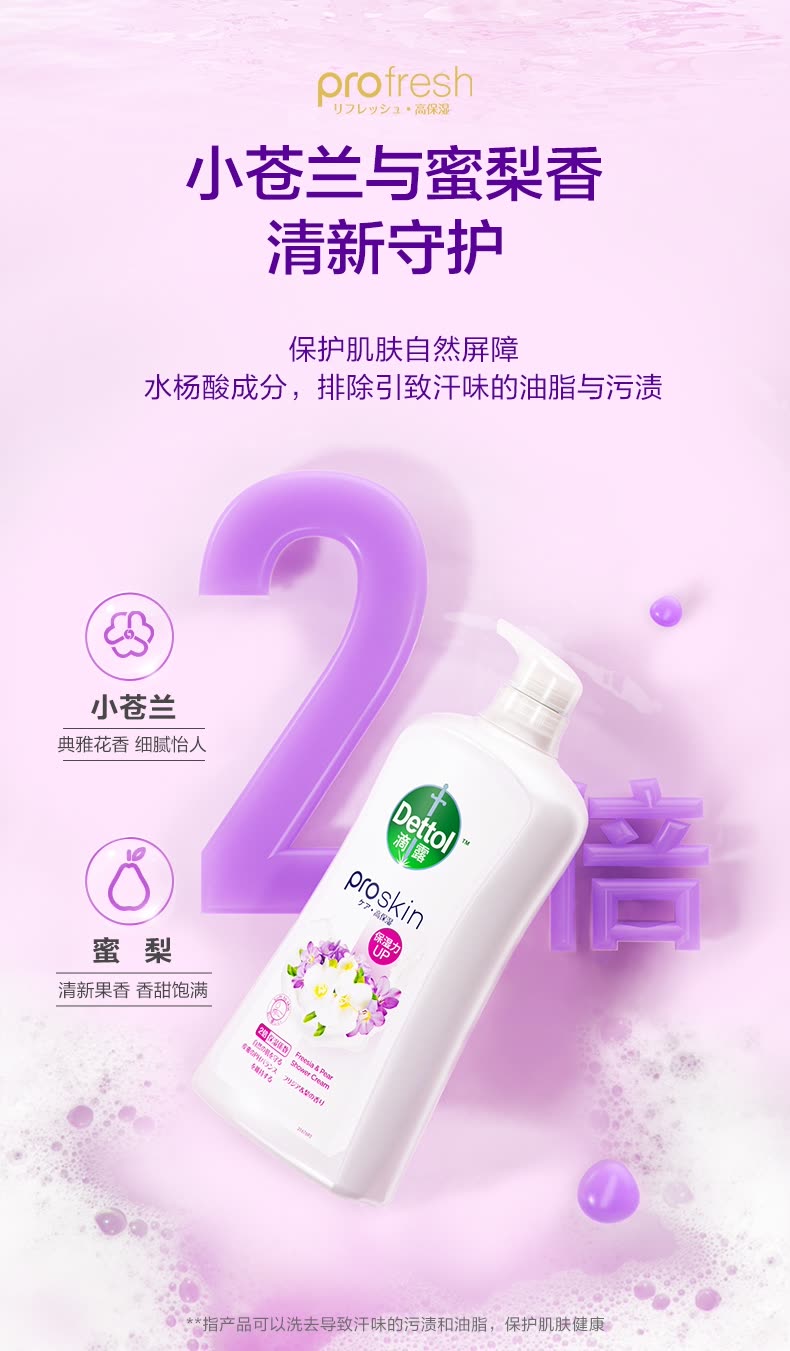 Dettol 滴露香氛沐浴露 950g