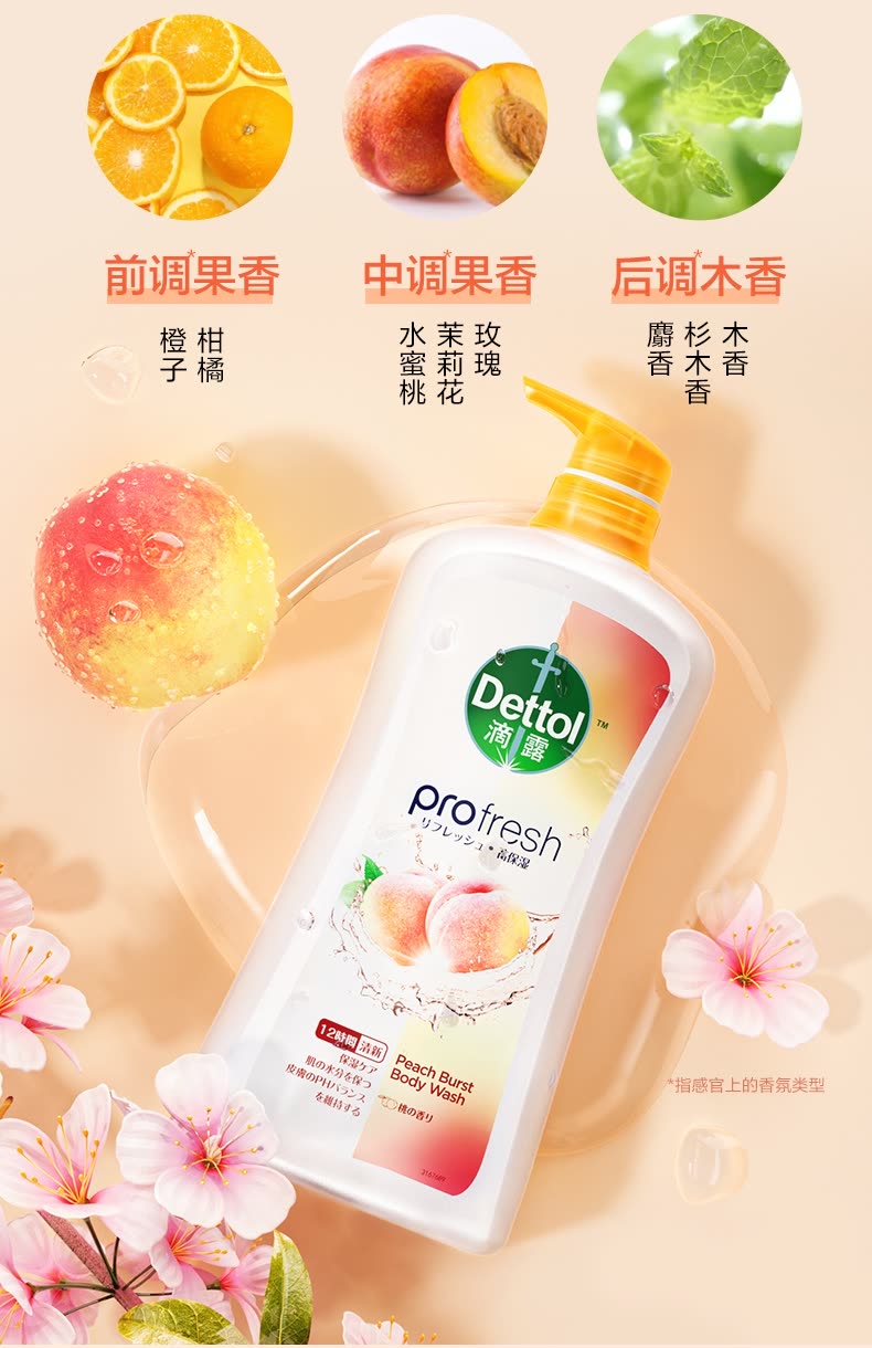 Dettol 滴露香氛沐浴露 950g