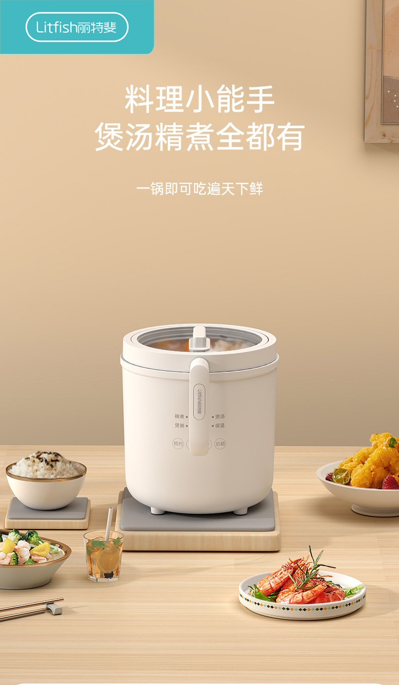 Litfish 丽特斐迷你电饭煲 CQ-15