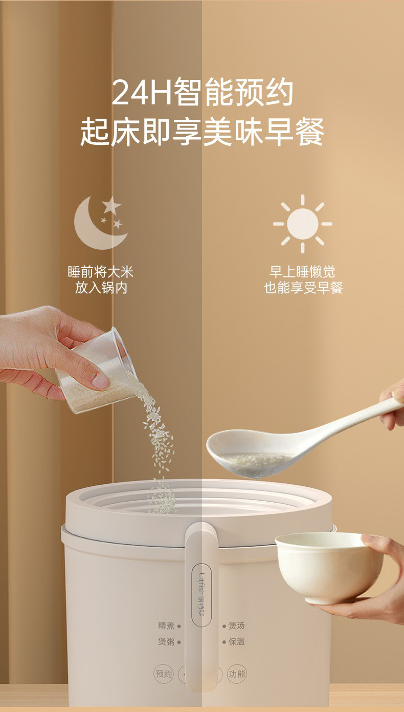 Litfish 丽特斐迷你电饭煲 CQ-15