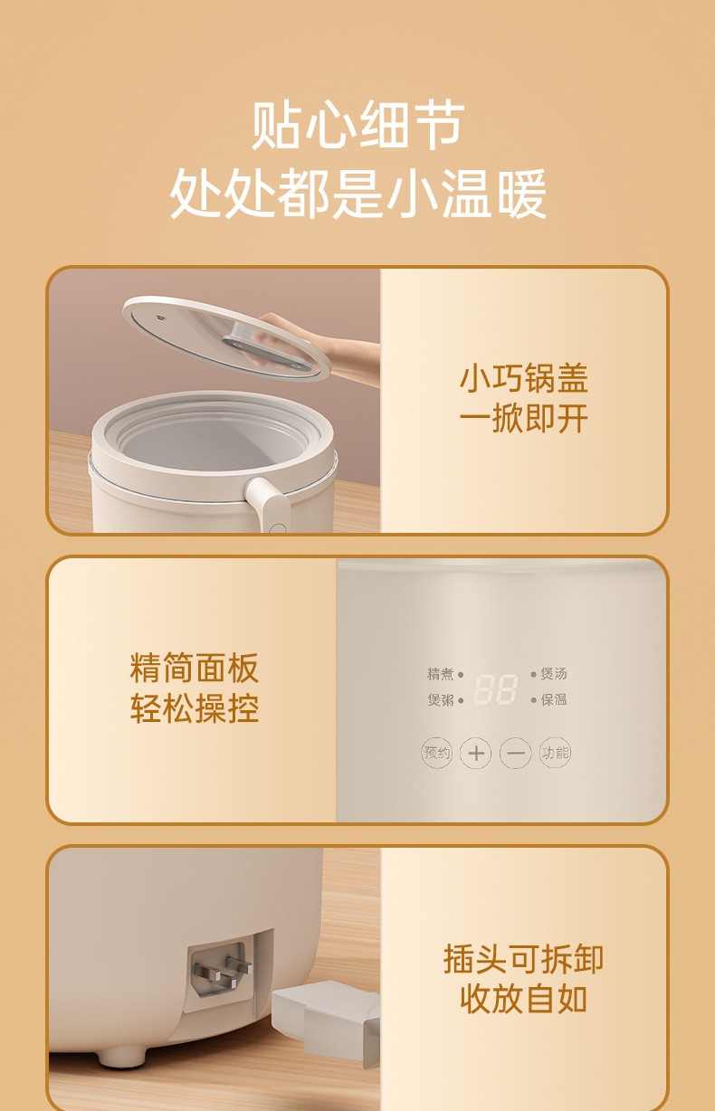 Litfish 丽特斐迷你电饭煲 CQ-15