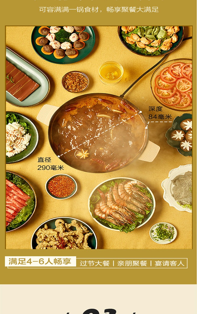 Bear 小熊多功能锅多用途锅 5L DHG-C50E1