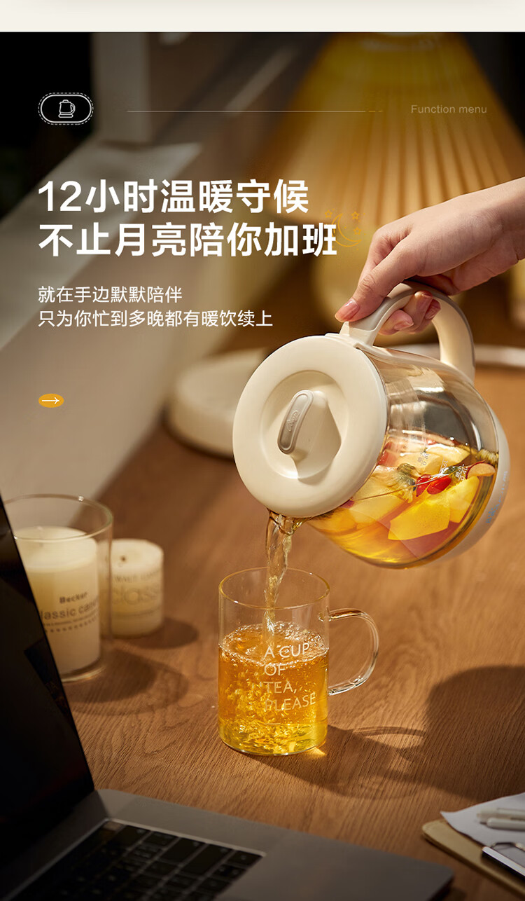 Bear 小熊迷你养生壶 0.8L
