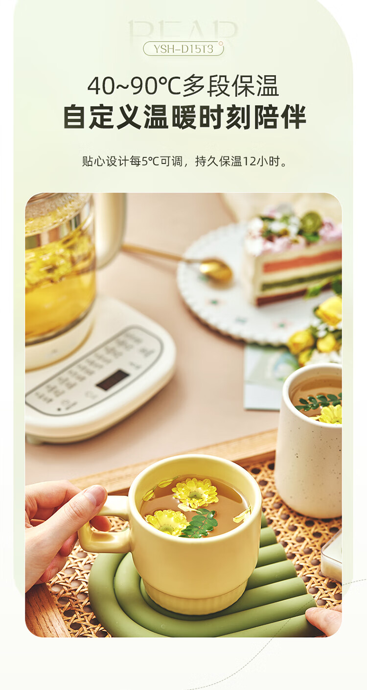 Bear 小熊恒温电热水壶