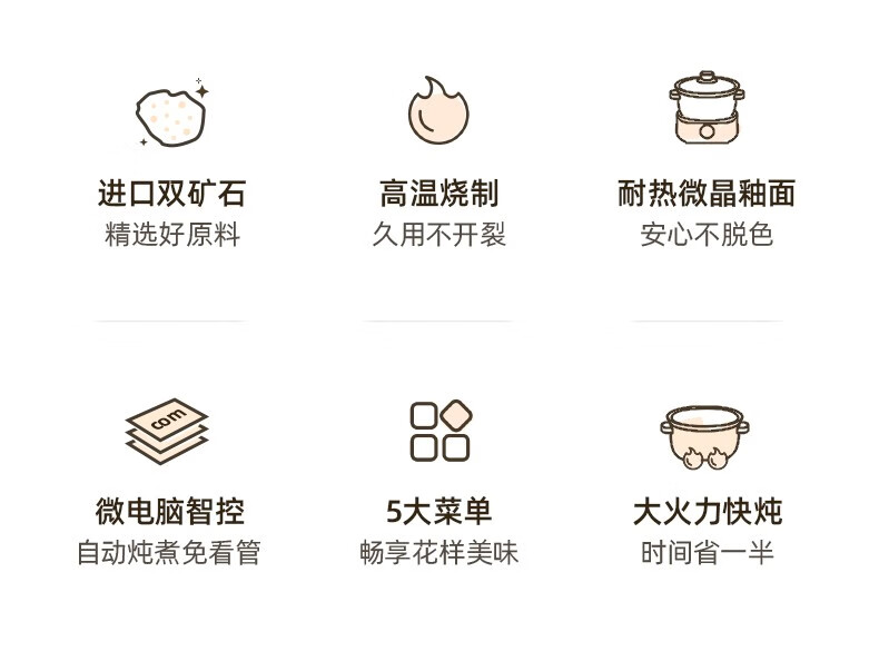 Bear 小熊智能定时电砂锅