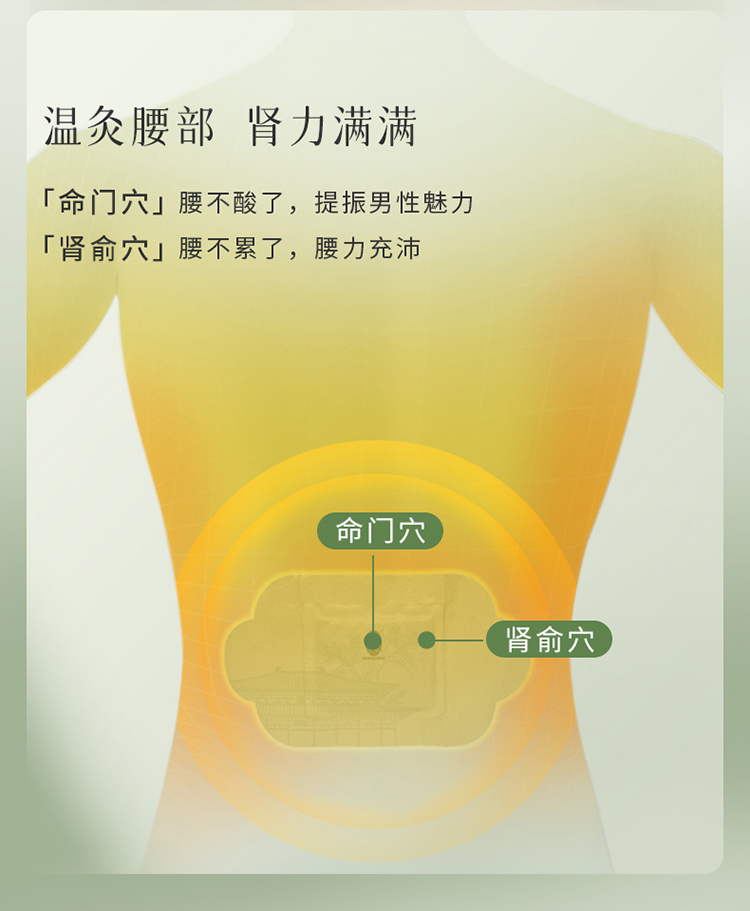 后辰 汉方热灸膏贴 5片/盒