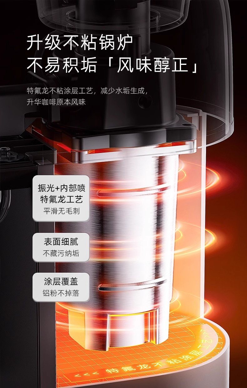 Bear 小熊家用意式半自动一体咖啡机 KFJ-P02T7