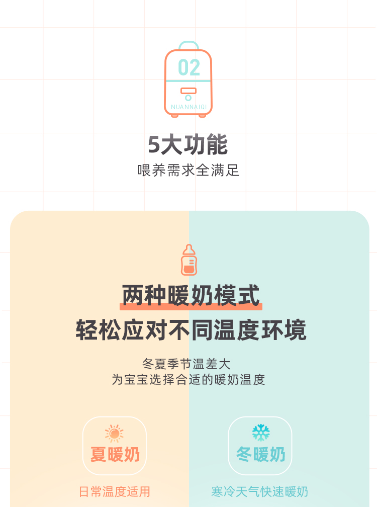 Bear 小熊二合一奶瓶消毒温奶器 NNQ-A03F1