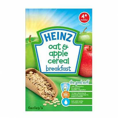 heinz 英国亨氏婴儿早餐苹果燕麦米粉 海外本土原版