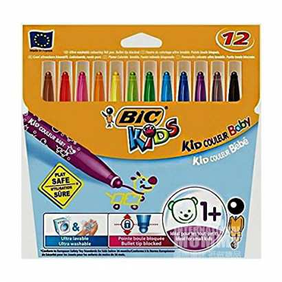 BIC KIDS ȿ˶ͯ޶ζͿѻ12ɫˮʱ Ȿԭ...