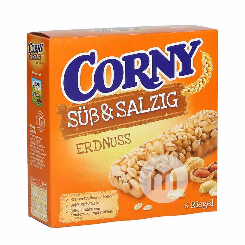 CORNY 德国康尼香浓花生奶油味燕麦条 