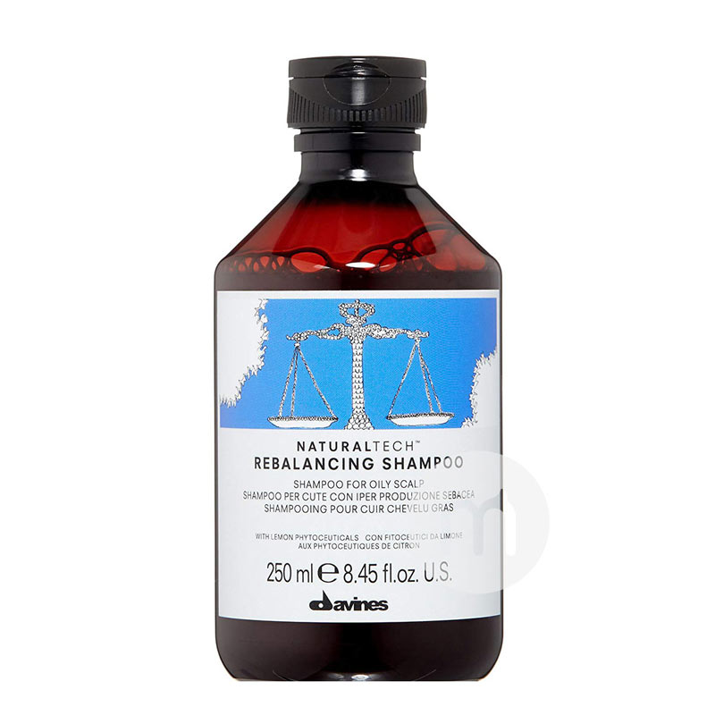 Davines 意大利大卫尼斯自然控油修护洗发水 海外本土原版