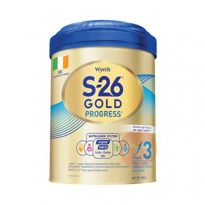 Wyeth ۰s-26װHMOӤ׶̷3 900g 1-3...