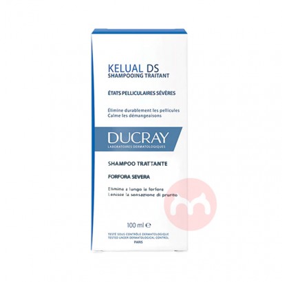 DUCRAY 法国护蕾DS清屑洗发水 海外本土原版