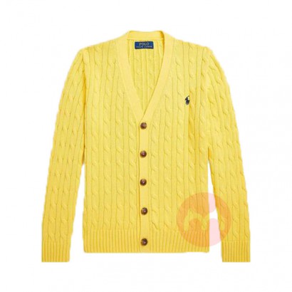 Polo Ralph Lauren ׶ͯʻ֯V쿪 ɫ Ȿԭ