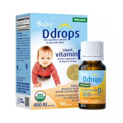Ddrops ô׿˼Ӥ׶άD3 400IU Ȿԭ