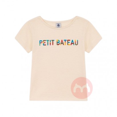 PETIT BATEAU СͯɫĸձӡT Ȿԭ