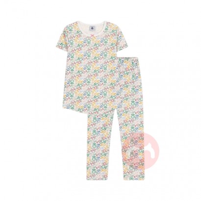 PETIT BATEAU Сͯпֻ滨ӡ䳤˯װ Ȿԭ