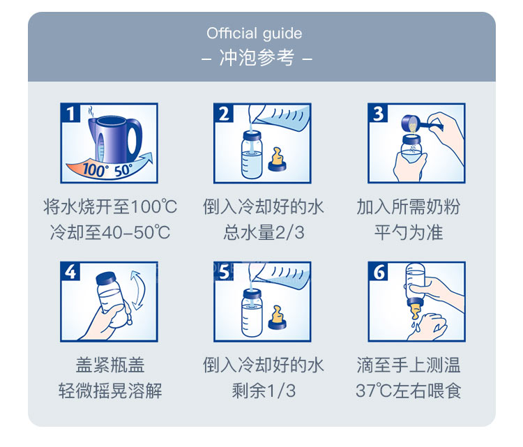 Aptamil 德国爱他美comfort适度半水解防腹泻婴儿奶粉 0岁以上 800g 德国本土原版