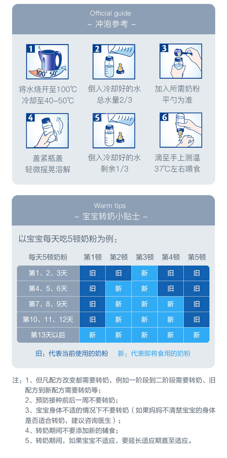 Bebivita 德国贝唯他婴幼儿奶粉pre段 0个月以上 500g 德国本土原版