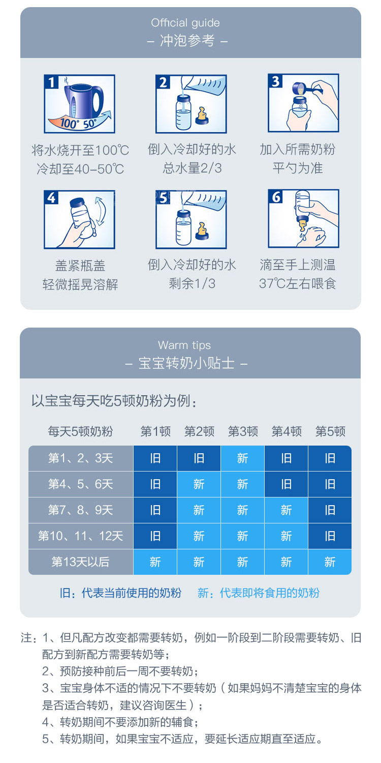 Bebivita 德国贝唯他婴儿奶粉1+段 1岁以上 500g 德国本土原版