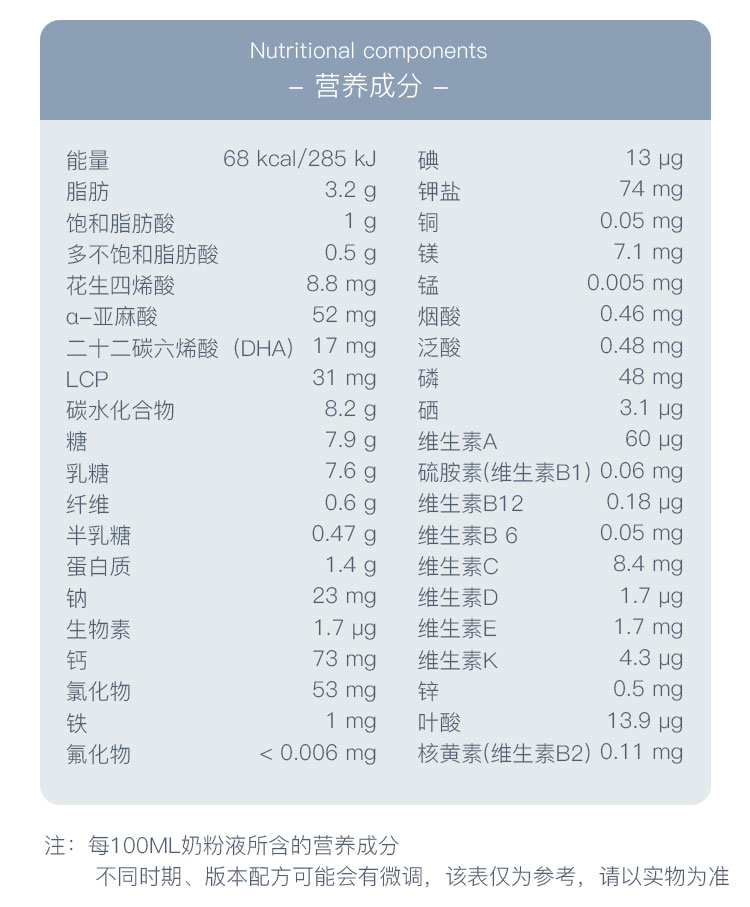 Aptamil 德国爱他美有机婴儿奶粉2段 6个月以上 800g 德国本土原版