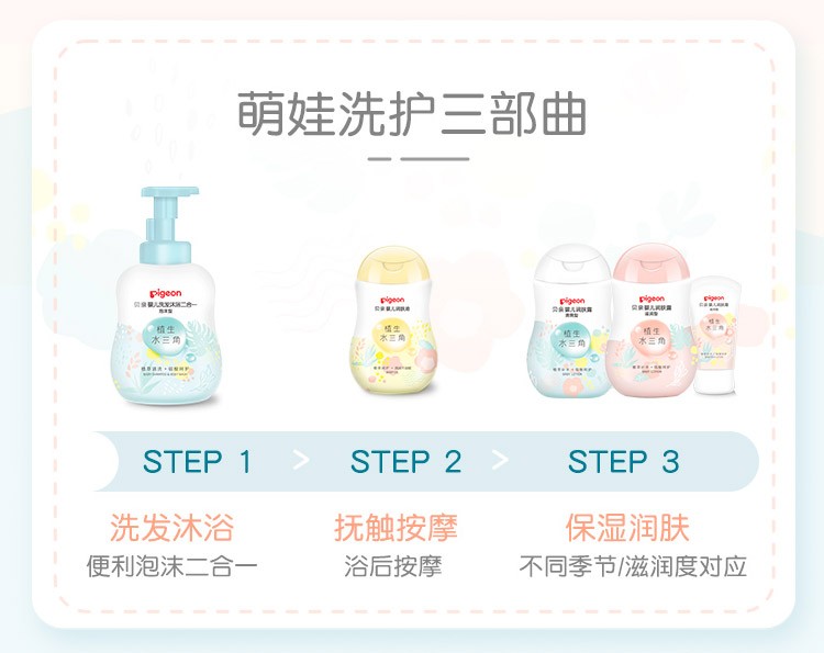 Pigeon 贝亲婴儿润肤露(滋润型) 200ml