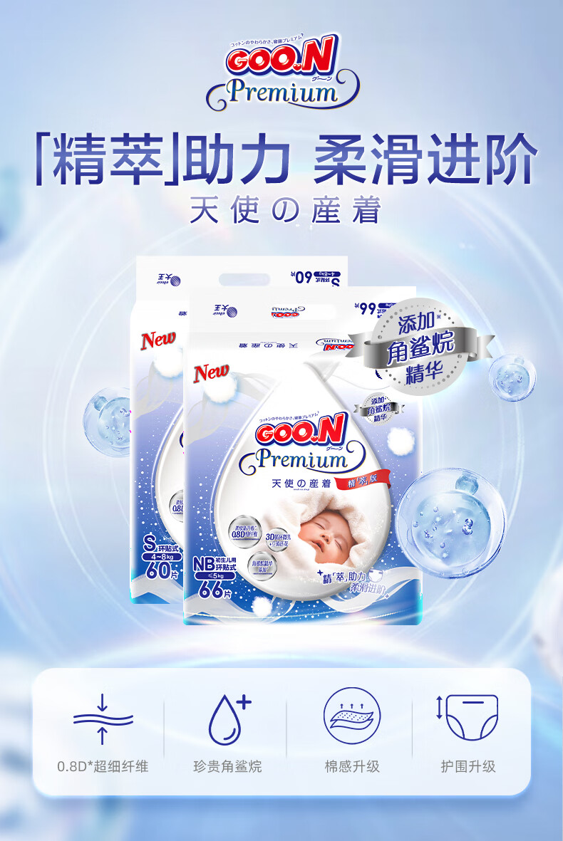 GOO.N ʹϵӤֽNB 66Ƭ 0-5kg