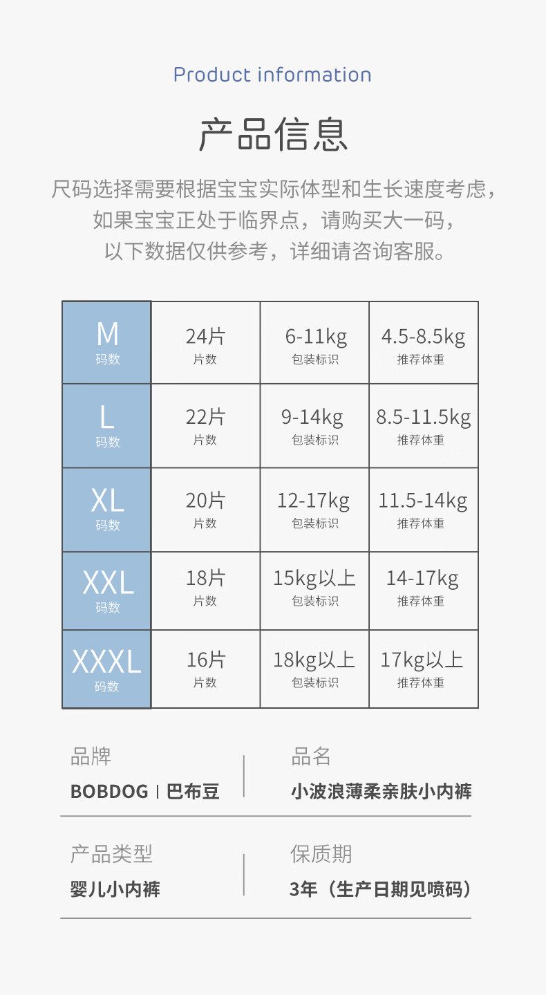 BOBDOG ͲӤM 72Ƭ 6-11kg