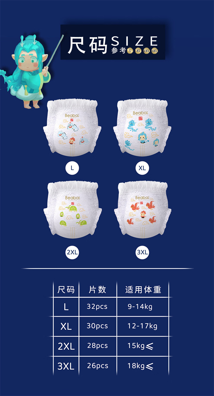 Beaba ̰űϵӤXL 30Ƭ 12-17kg