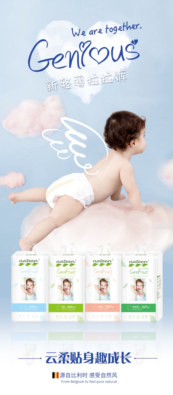 Nateen ضGeniousϵXL 40Ƭ 12-17kg
