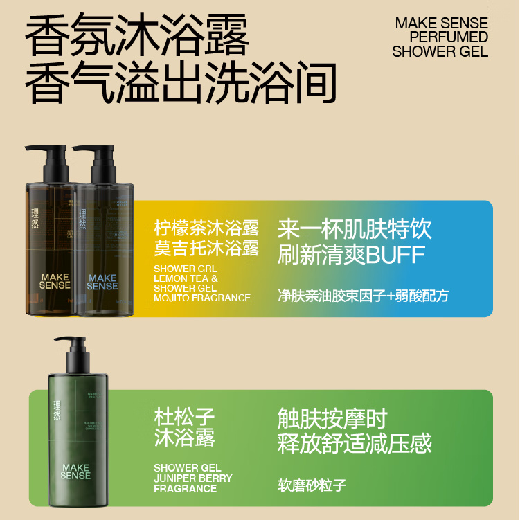 MAKE SENSE Ȼʿˬԡ¶ 400ml