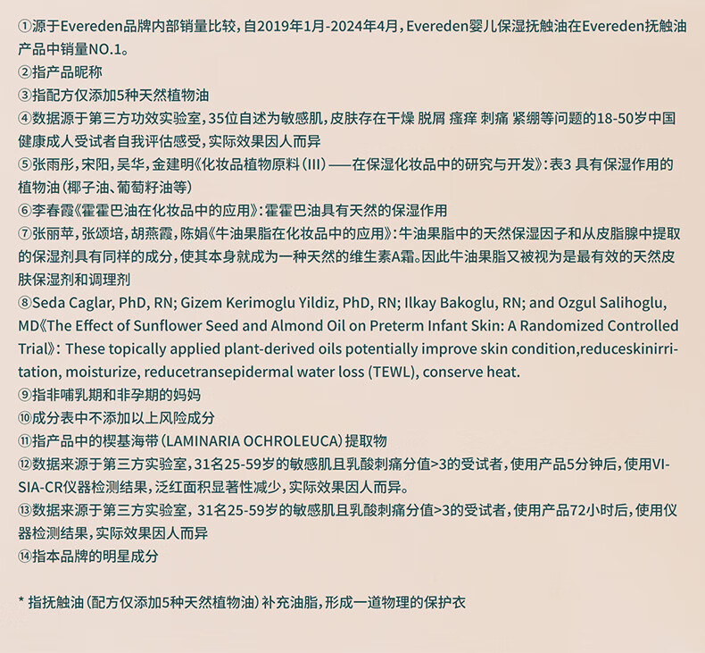 Evereden 安唯伊婴儿保湿抚触油