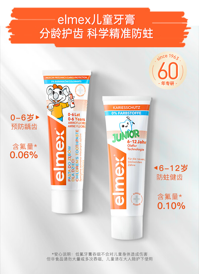 Elmex ʶͯרЧ0-6 50ml Ȿԭ