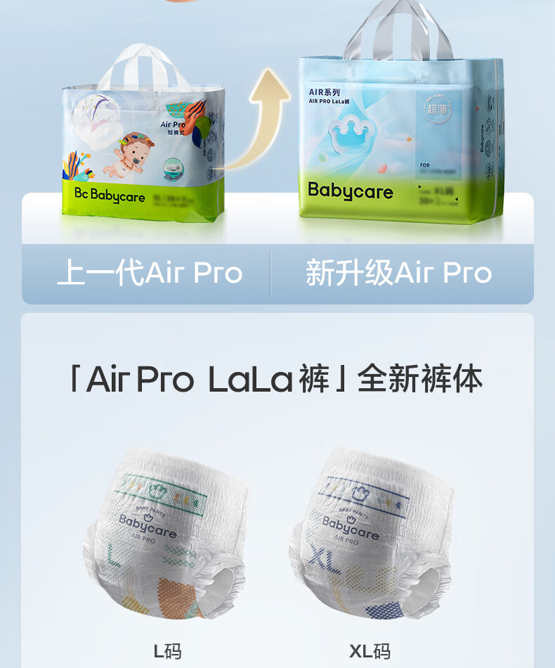 Babycare Air Pro͸ӤXL 32Ƭ 12-17kg