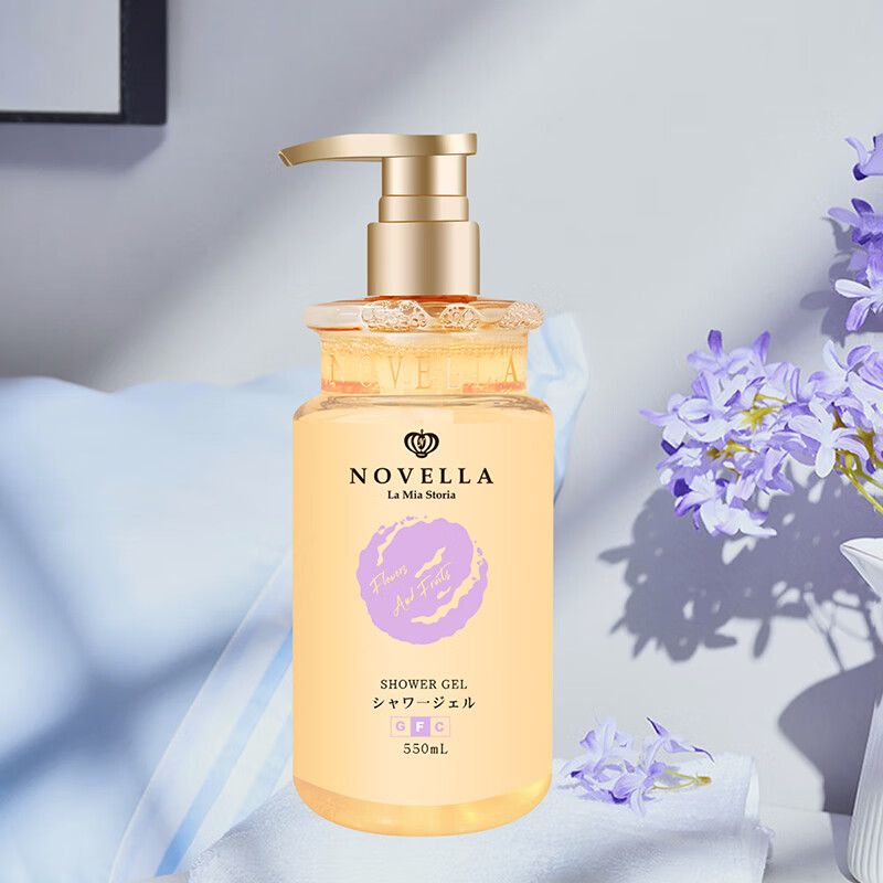 NOVELLA 那绯澜香氛滋润沐浴露花果香 550ml