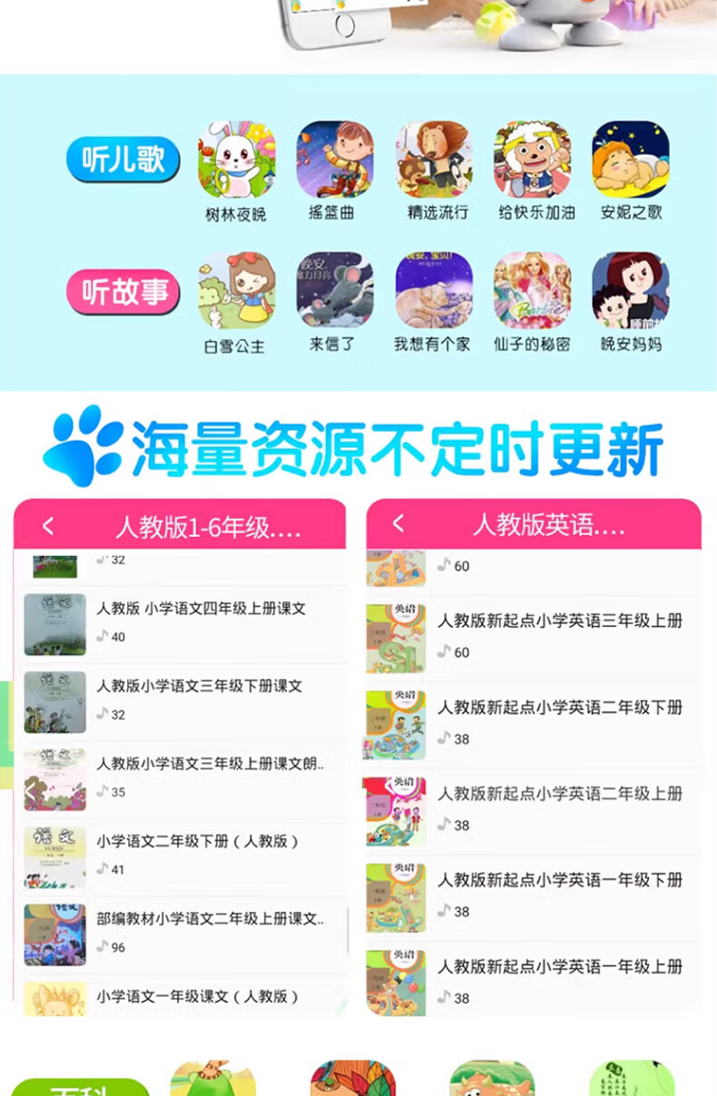 GKN 格卡诺儿智能早教陪伴机器人