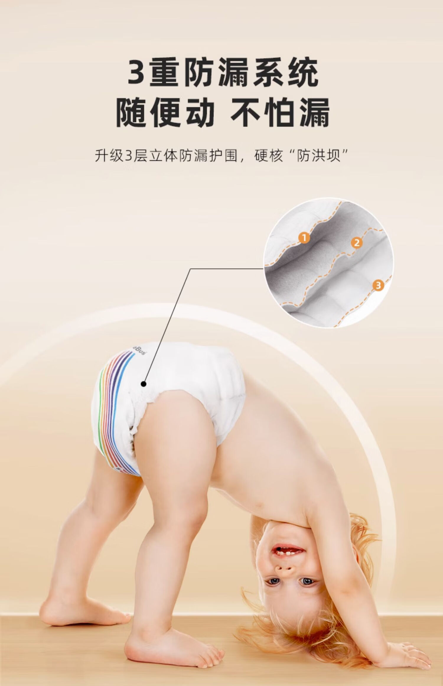 Bebebus װӤ˶XXXL 20Ƭ 17kg