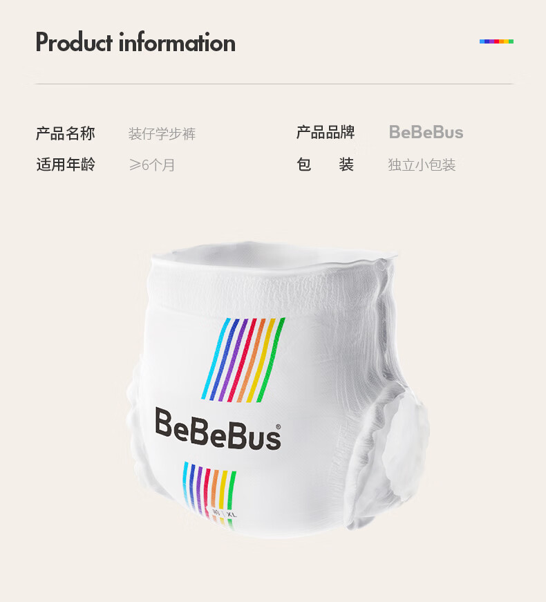 Bebebus װӤ˶XXXL 20Ƭ 17kg
