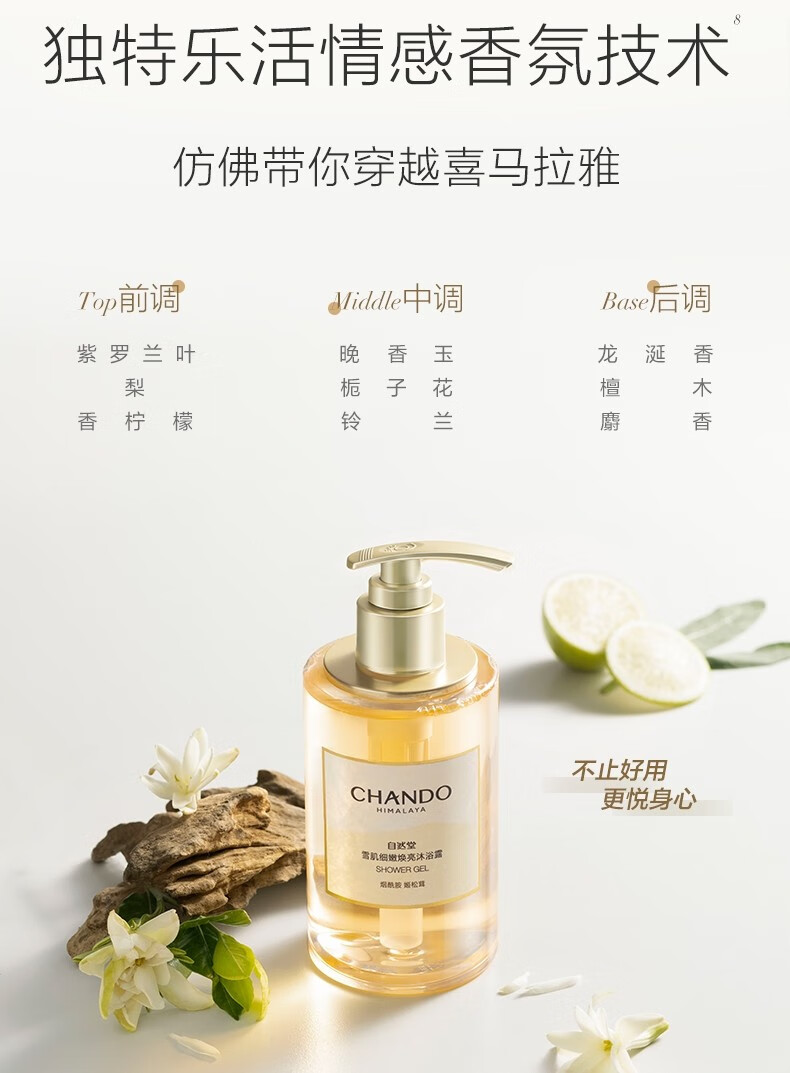CHANDO Ȼѩϸۻԡ¶ 400ml