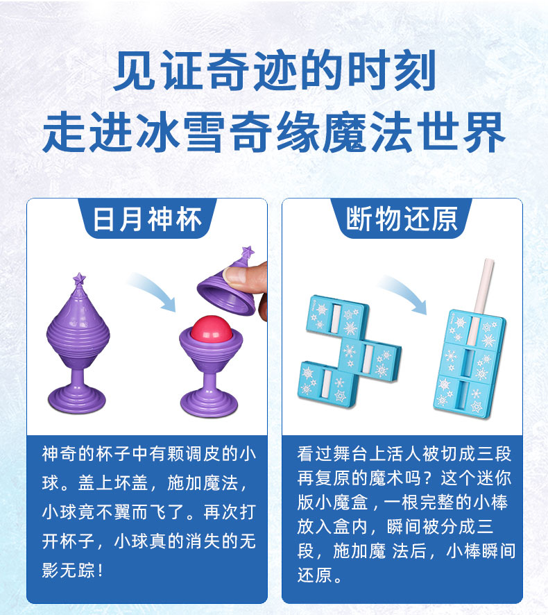 MOFAHUI 魔法汇冰雪奇缘魔术大礼盒